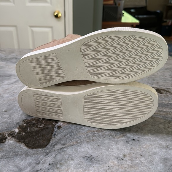 SODA tan faux suede sneaker bootie - Picture 5 of 6